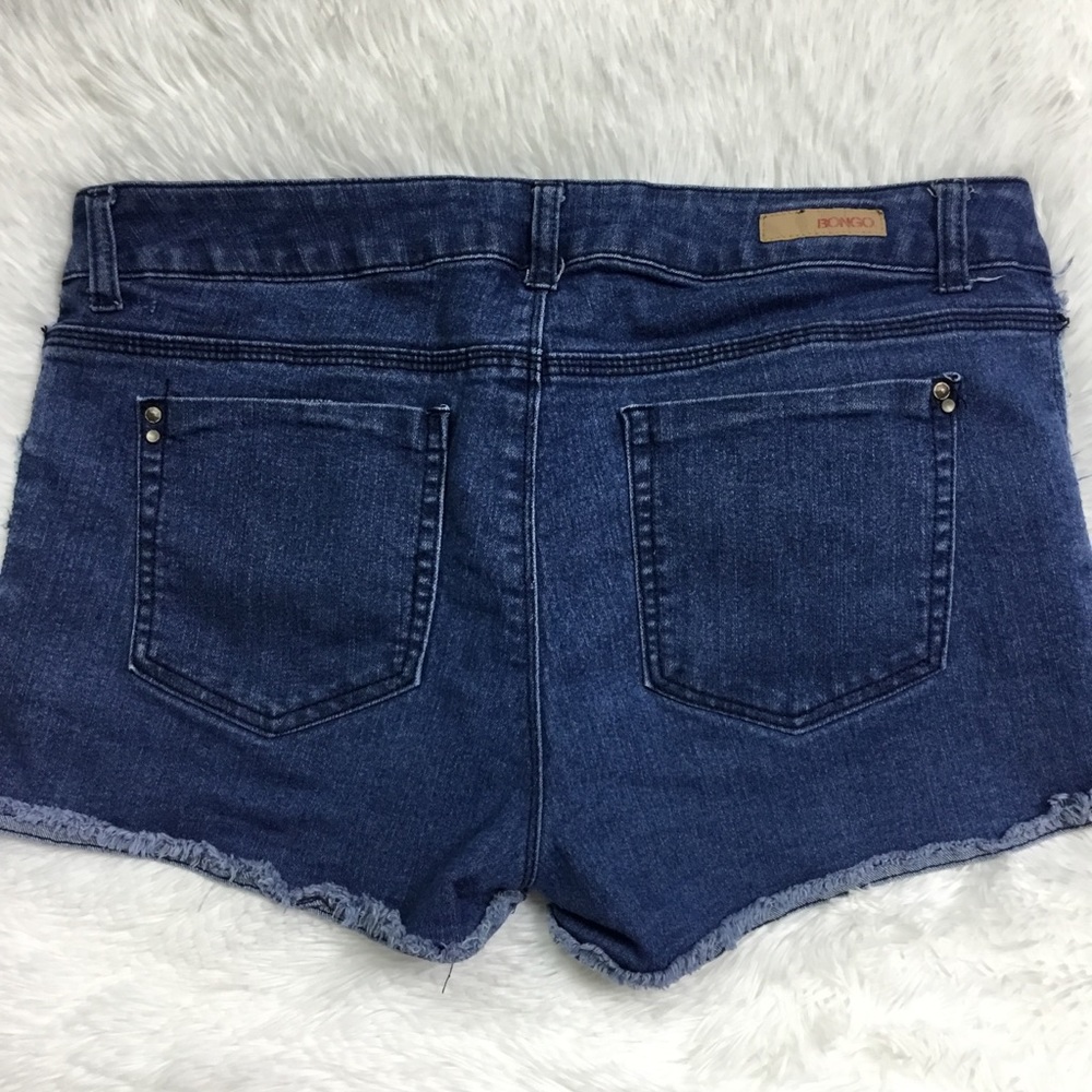Vintage Bongo Booty Cut off Denim Shorts for women size 13 - Picture 5 of 8